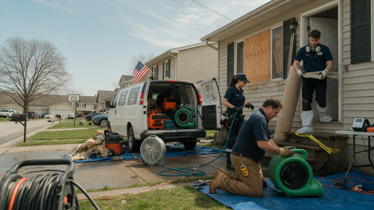 Water Damage Restoration in East Brunswick, NJ near me
